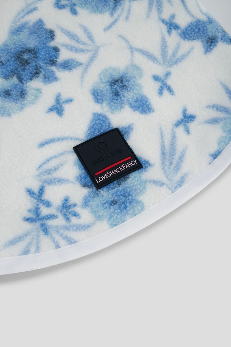 Arian Loop scarf in Blue/White 3