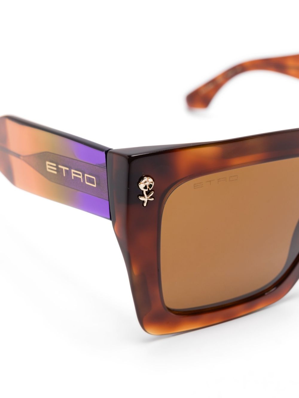 square-frame sunglasses - 3