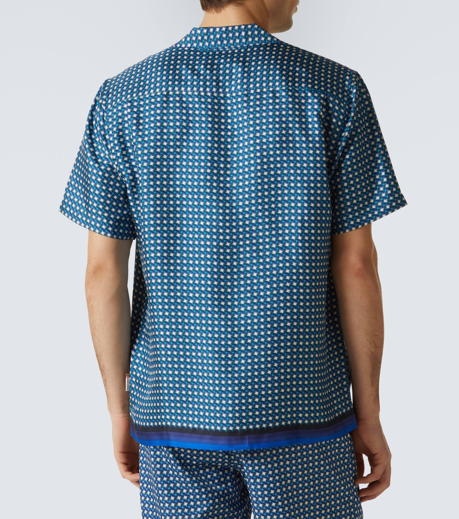 Maitan printed silk shirt - 4