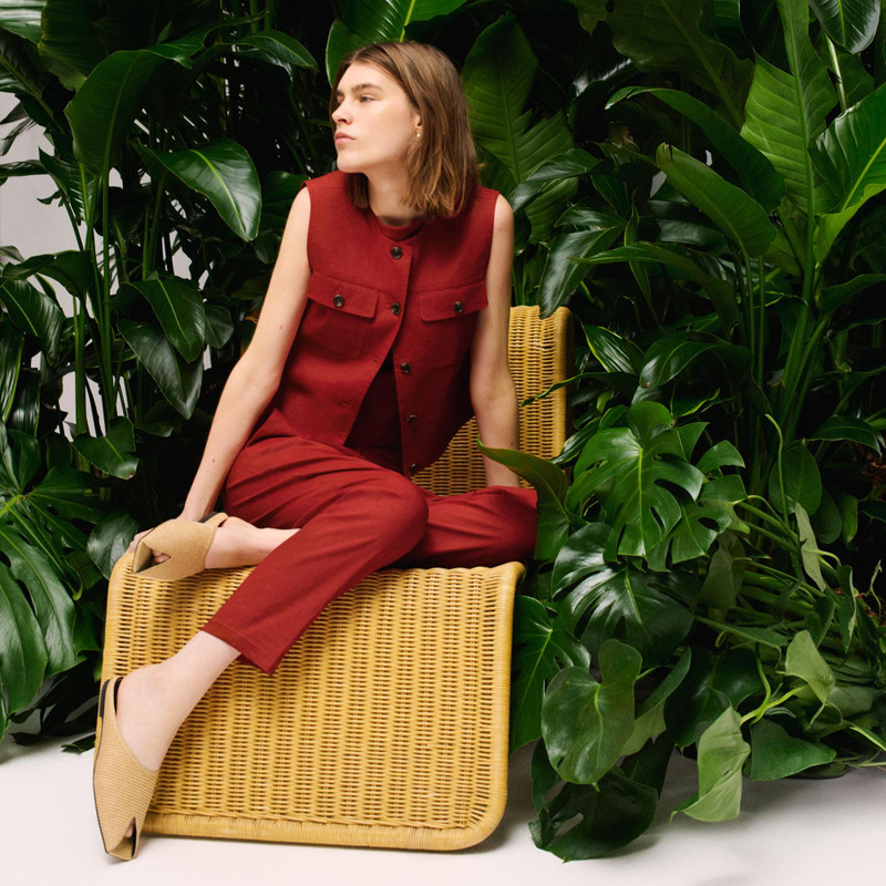 Treeca Pull-On Pant in Good Linen 6