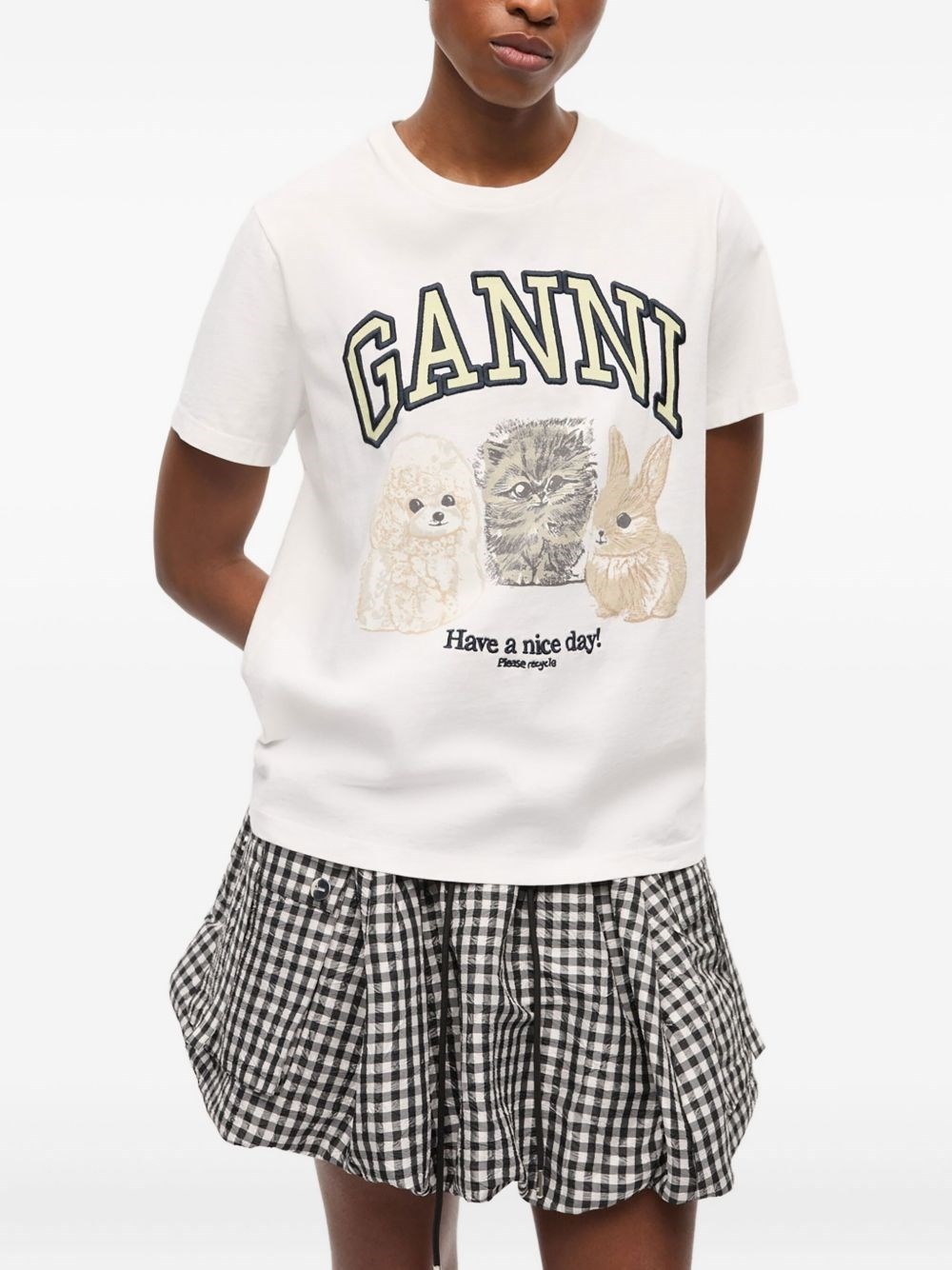 Animals organic cotton t-shirt - 5