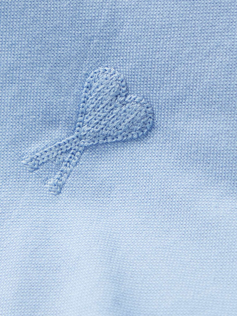 Button-Down Collar Logo-Embroiderd Cotton Shirt 4