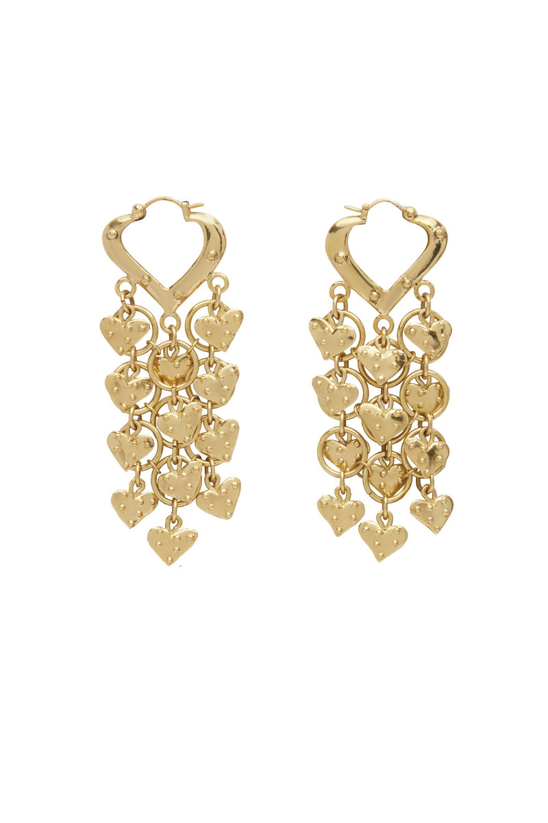 Atomic Heart Drop Earrings 1
