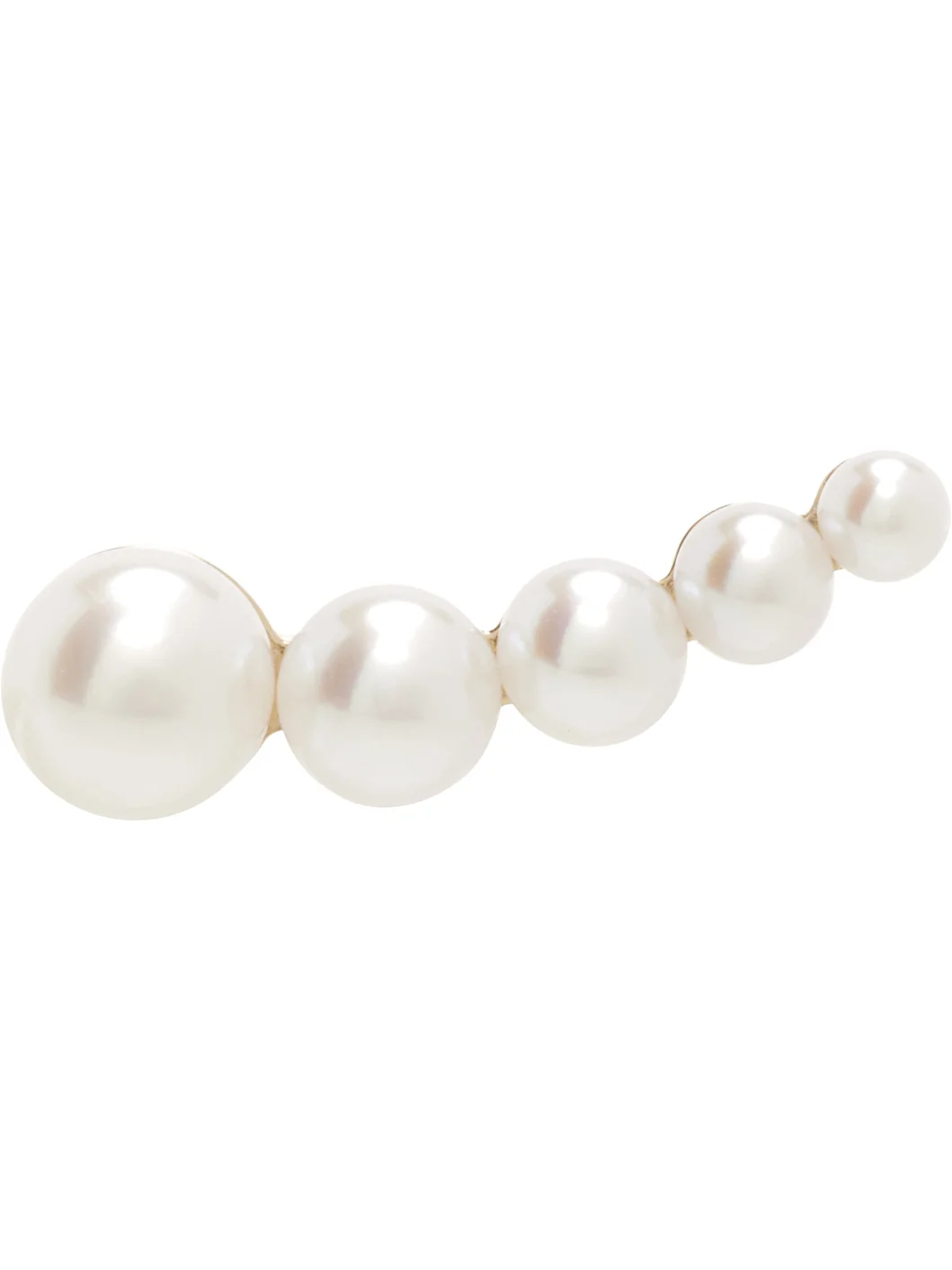 Petite Croissant Japonais Single Earring - 1
