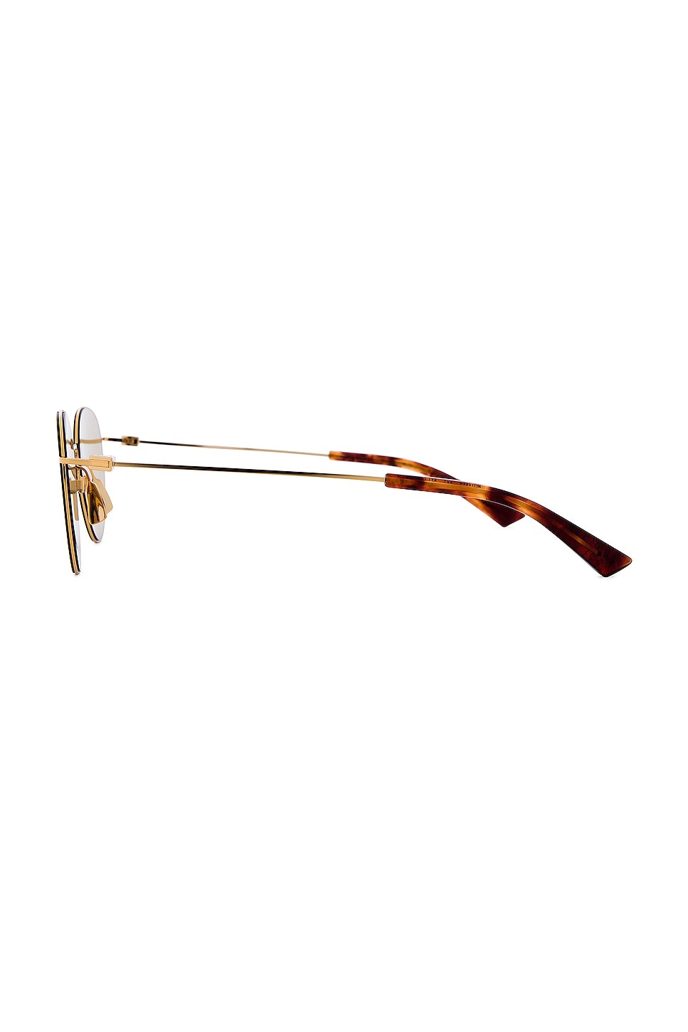 Thin Triangle Round Sunglasses - 3
