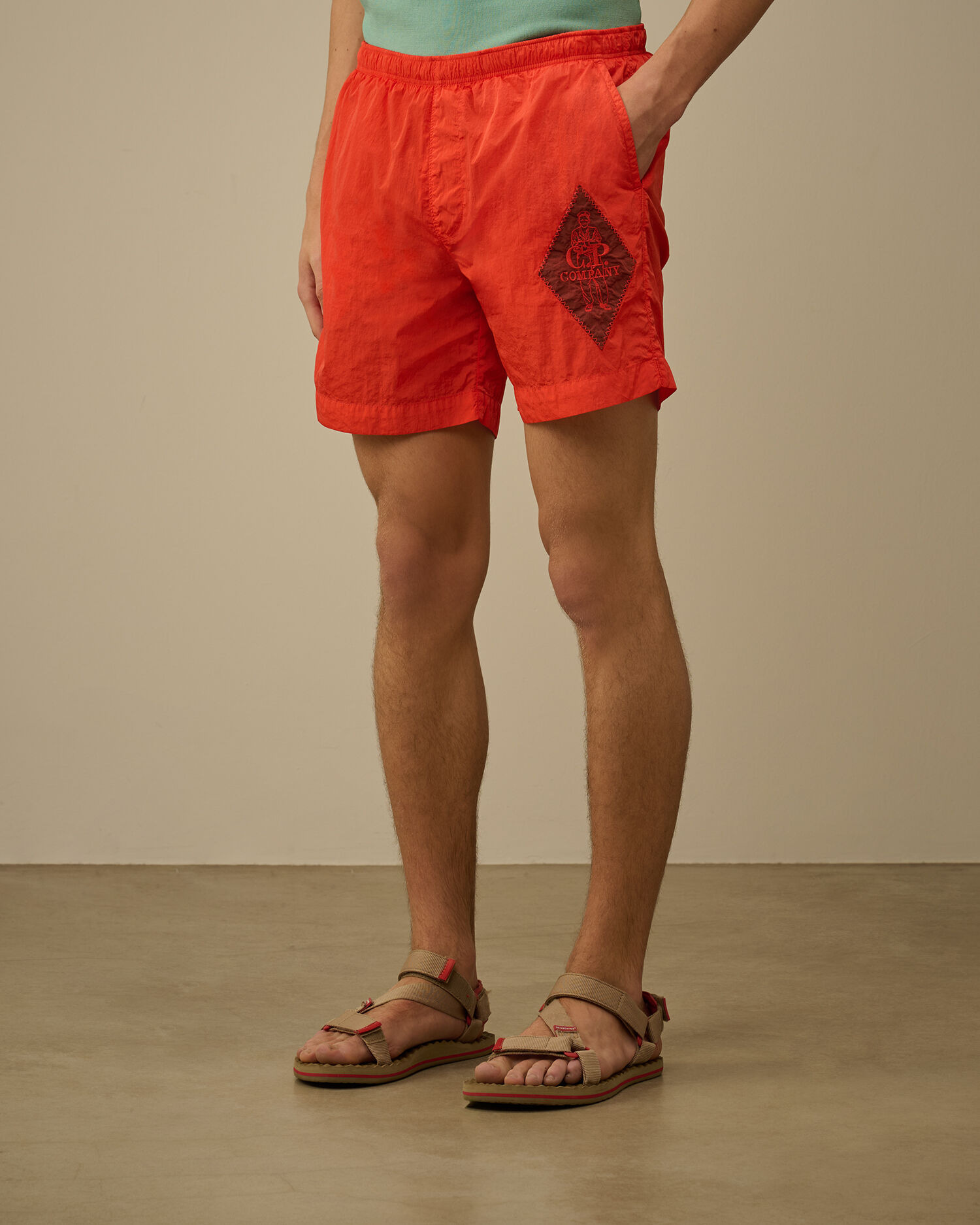 Chrome-E British Sailor Swim Shorts - 3