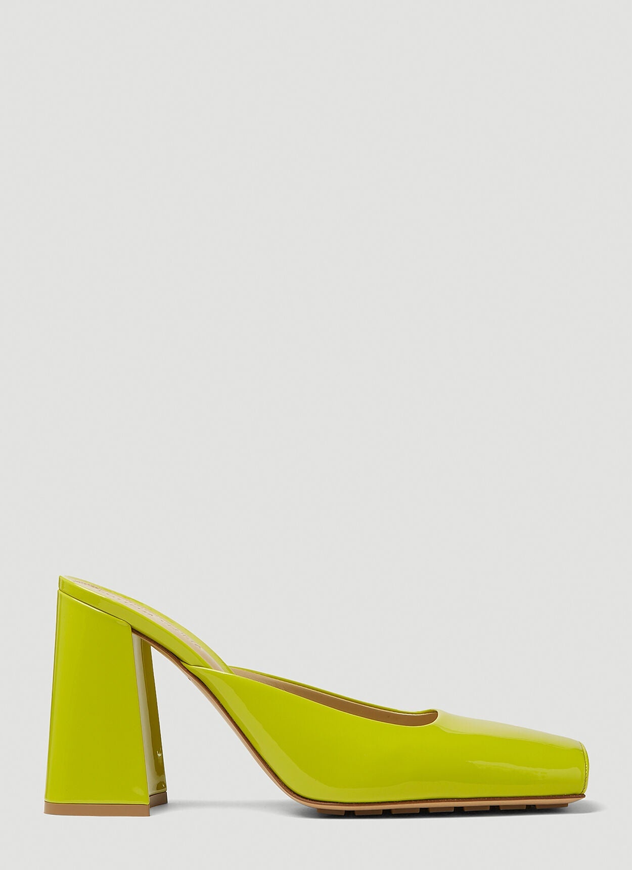 Patent-leather mules - 2