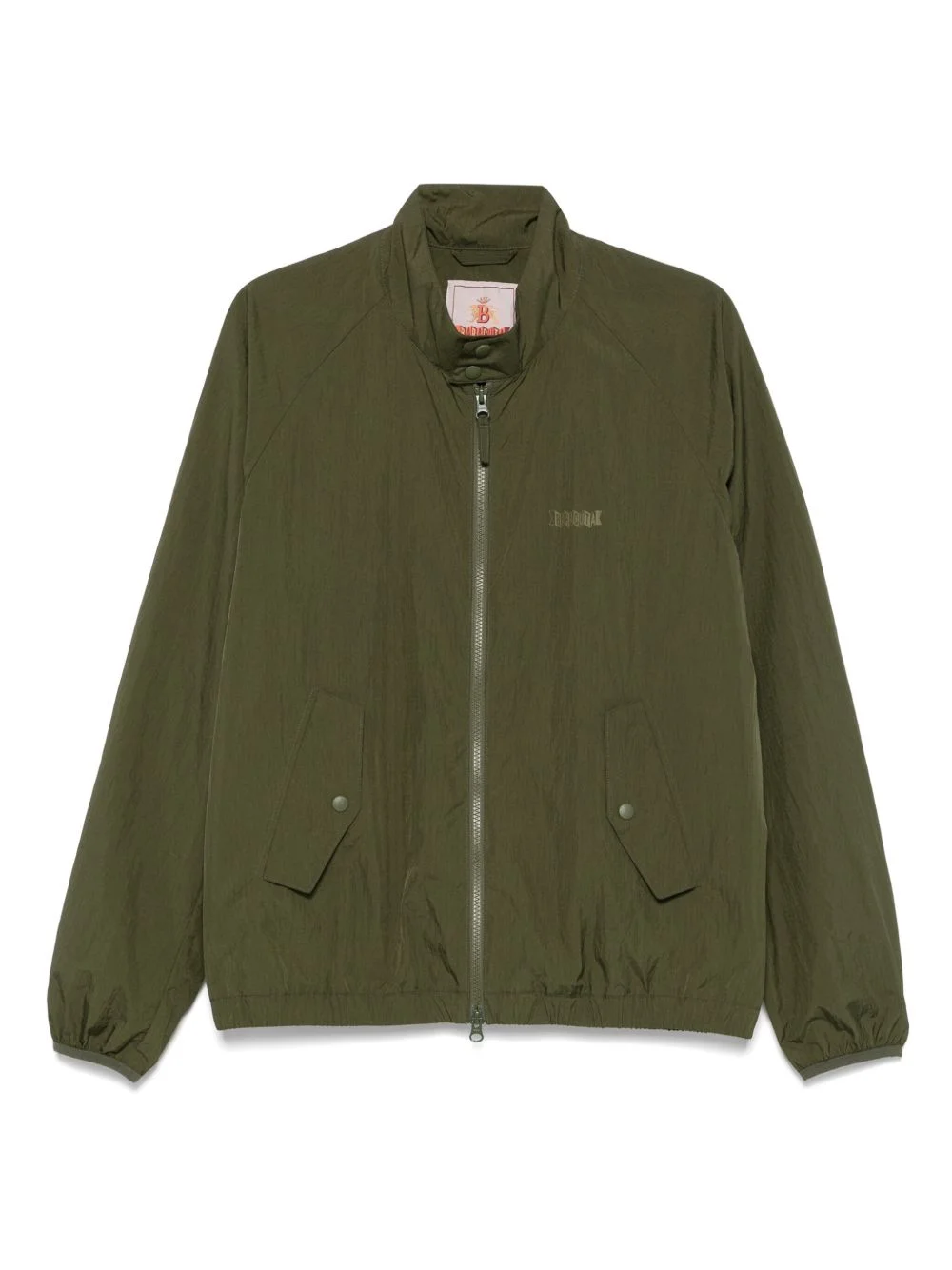 logo-print jacket - 1