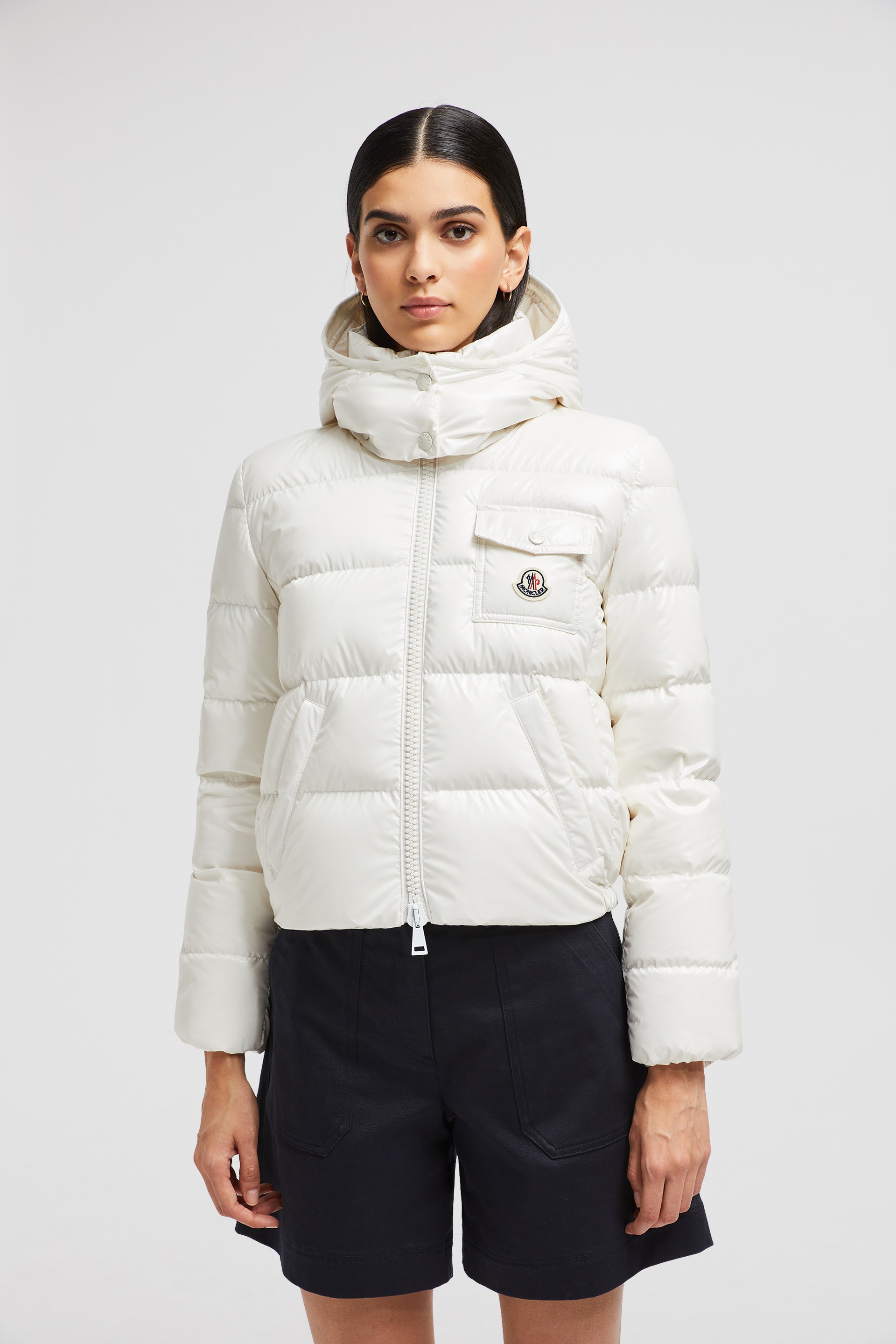 Andro Hooded Short Down Jacket - 3