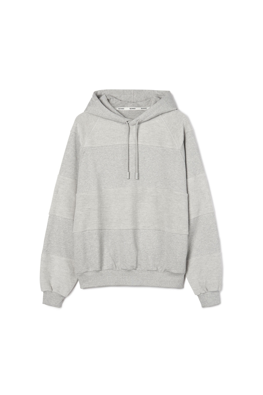 PANEL HOODIE / light grey - 1