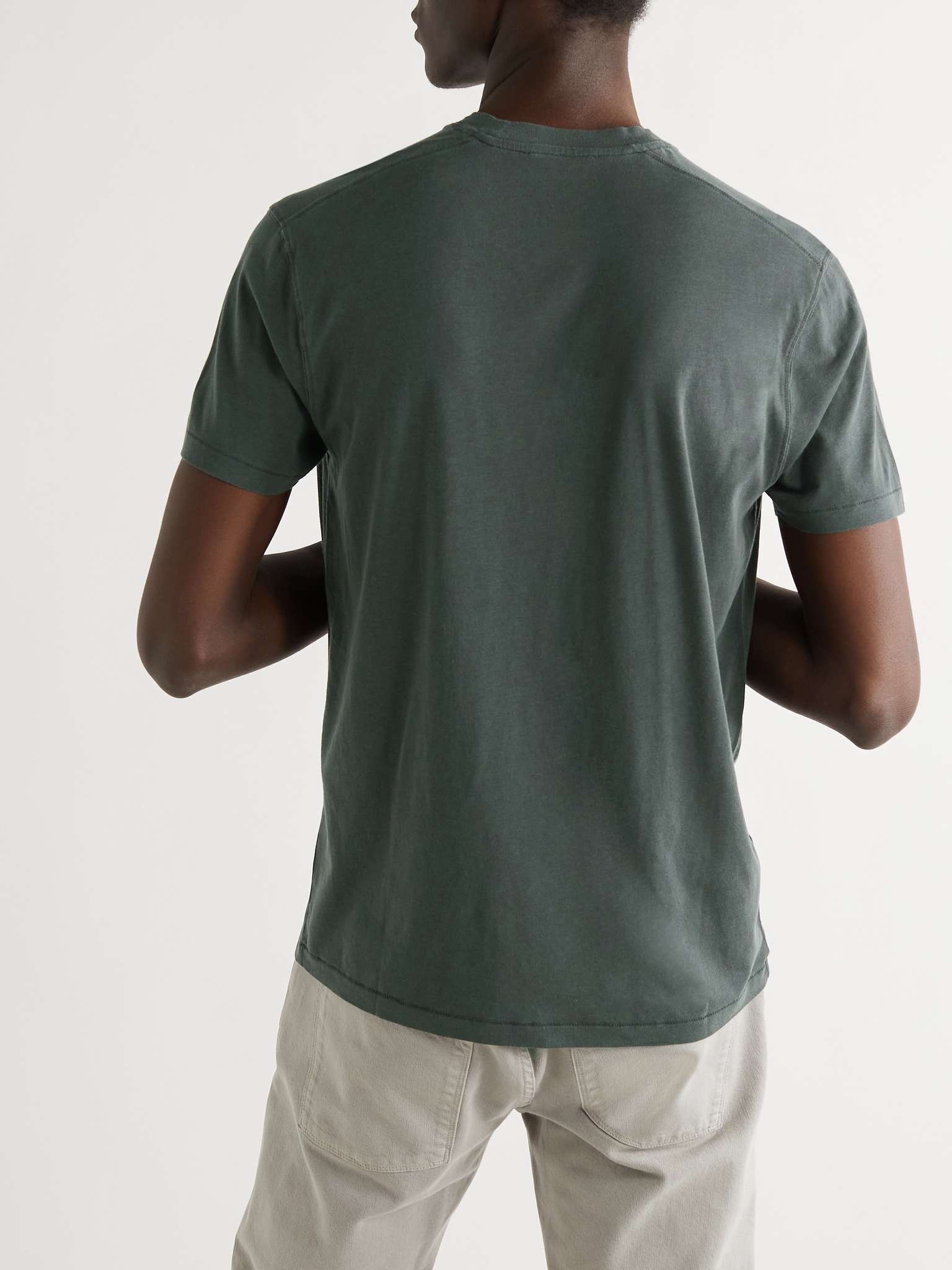 Lyocell and Cotton-Blend Jersey T-Shirt - 4