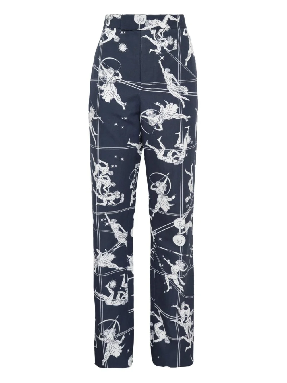 printed trousers - 1