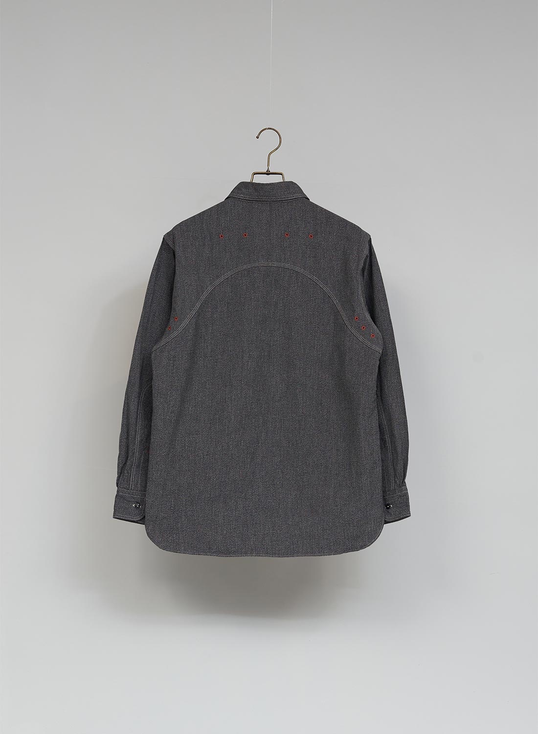 New Medical Shirt Salt & Pepper in Charcoal - 2