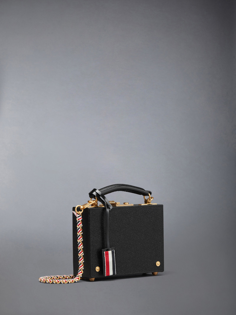 Thom Browne PEBBLE GRAIN MICRO ATTACHE CASE outlook