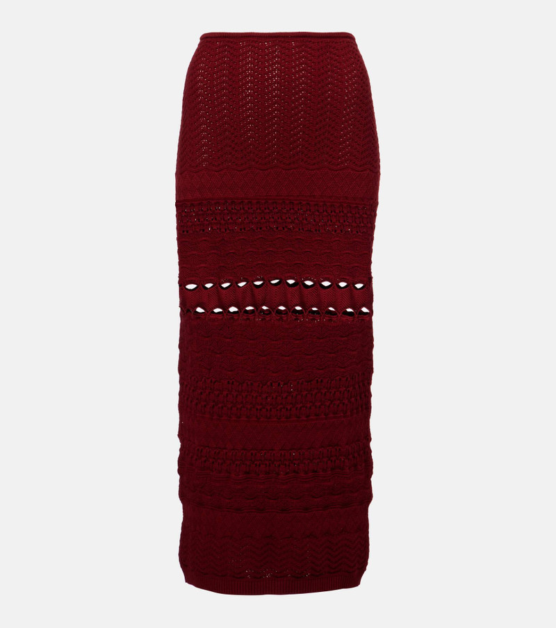 crochet-knit 스커트 - 1