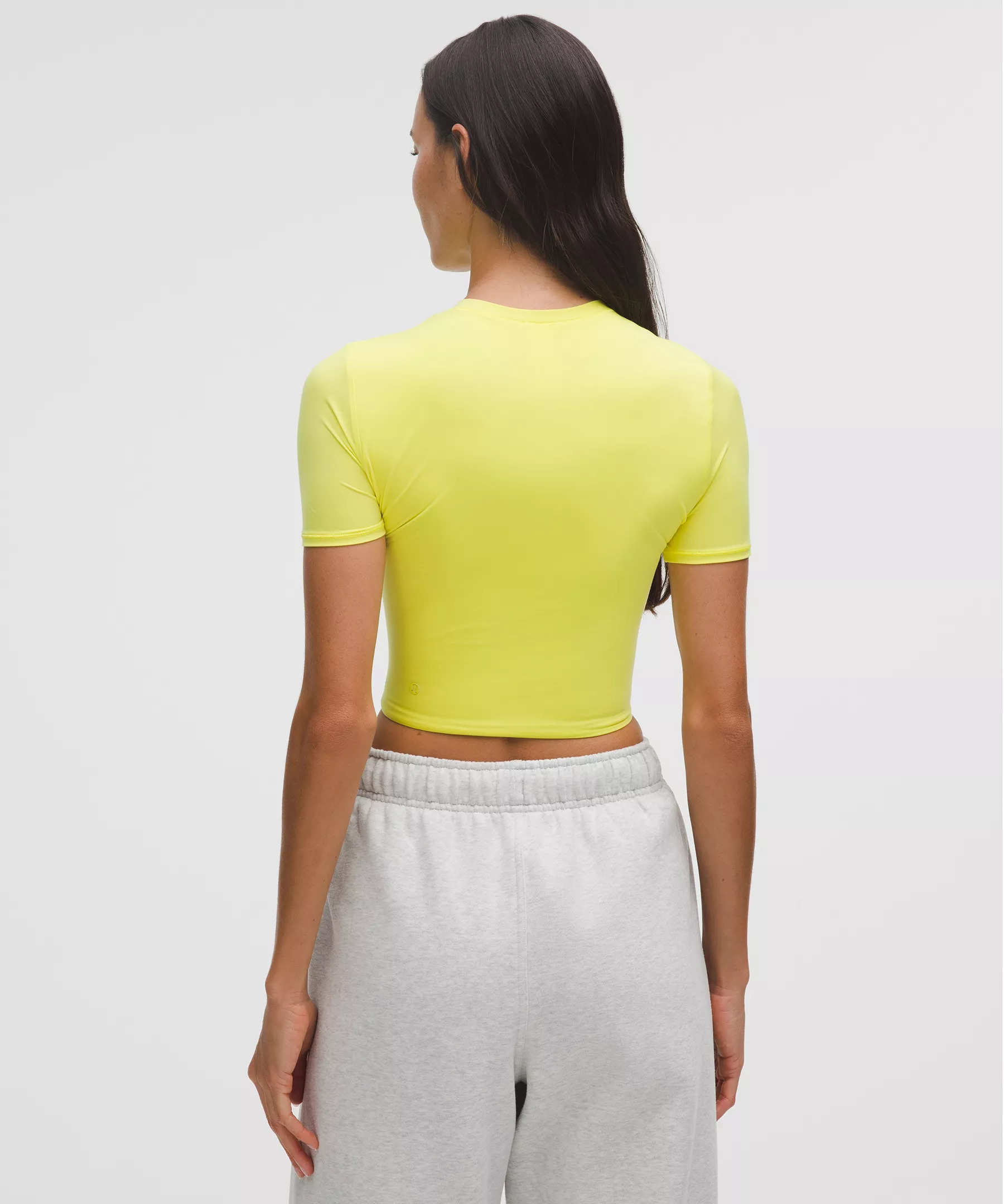 Wundermost Ultra-Soft Nulu Crewneck Cropped T-Shirt - 3