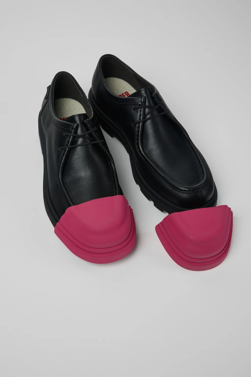 Junction Toe Caps Pink rubber toe caps - 1