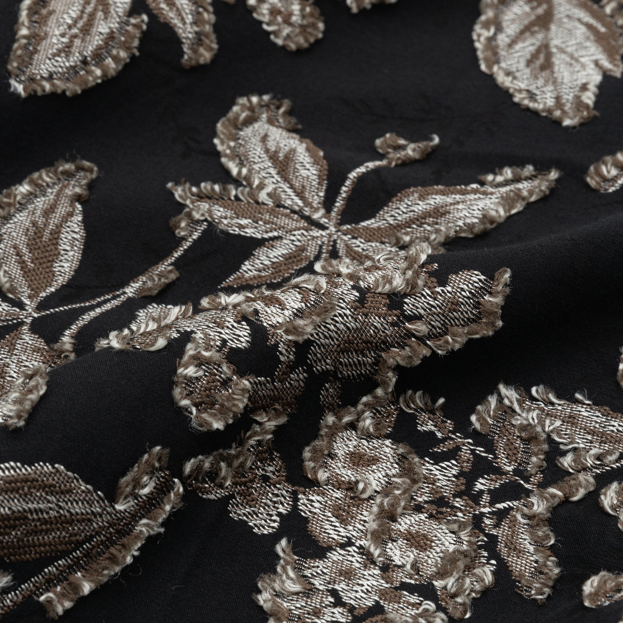 FLOWER CUT JACQUARD CABANA SHIRT - 4