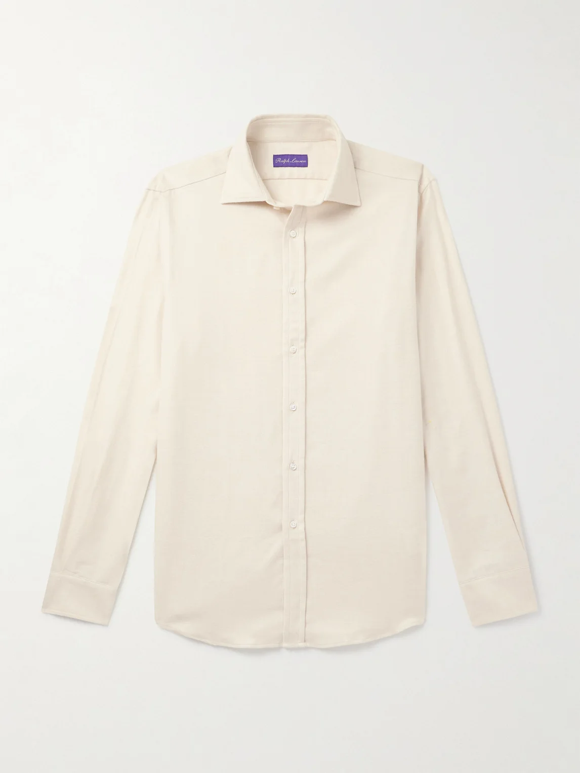 Aston Herringbone Cotton Shirt - 1
