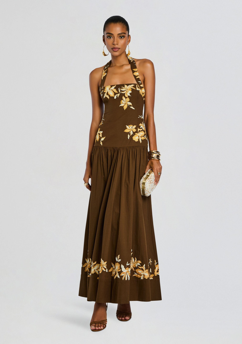 HALTER MAXI DRESS 1