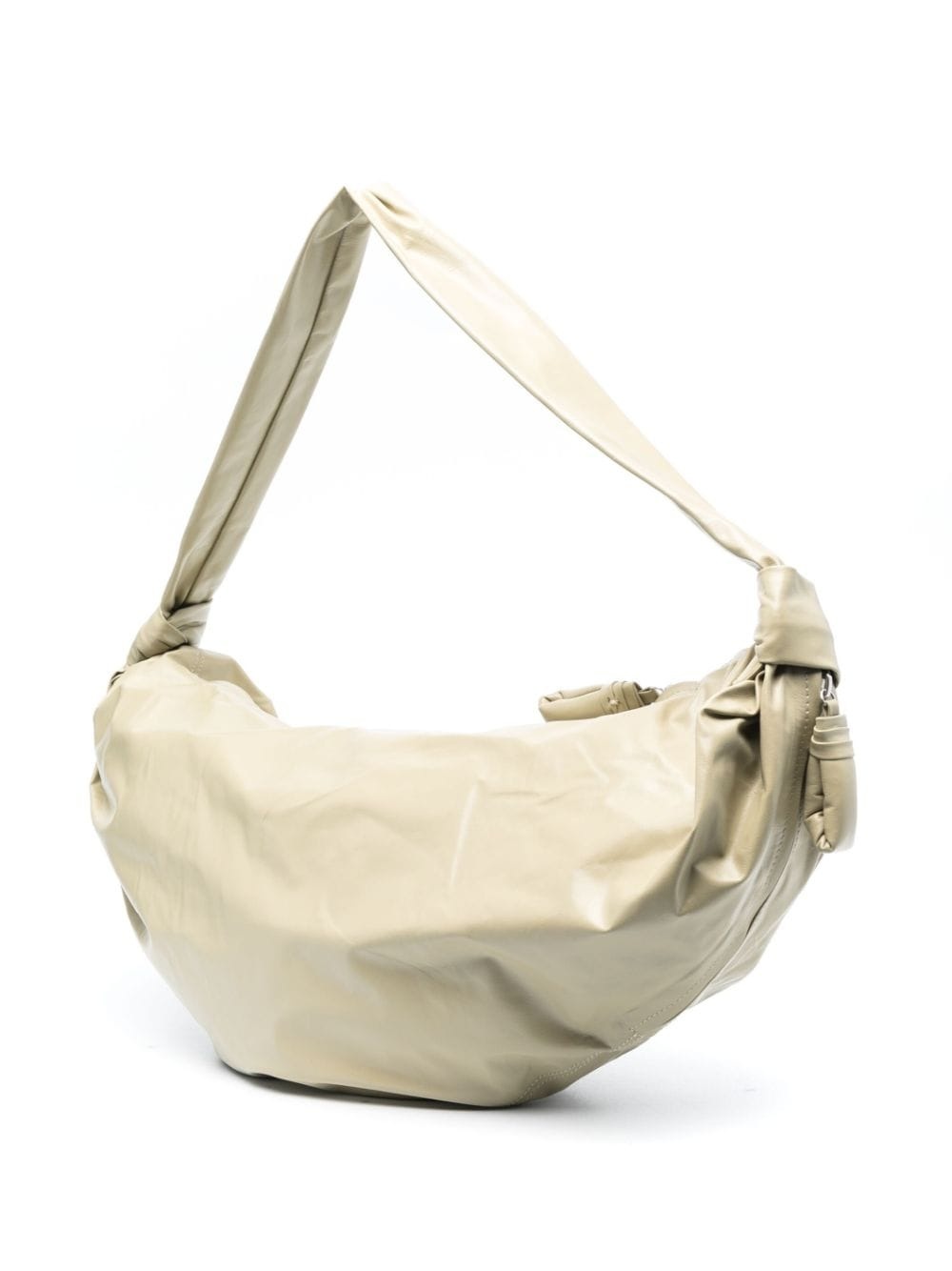 Croissant leather shoulder bag - 3