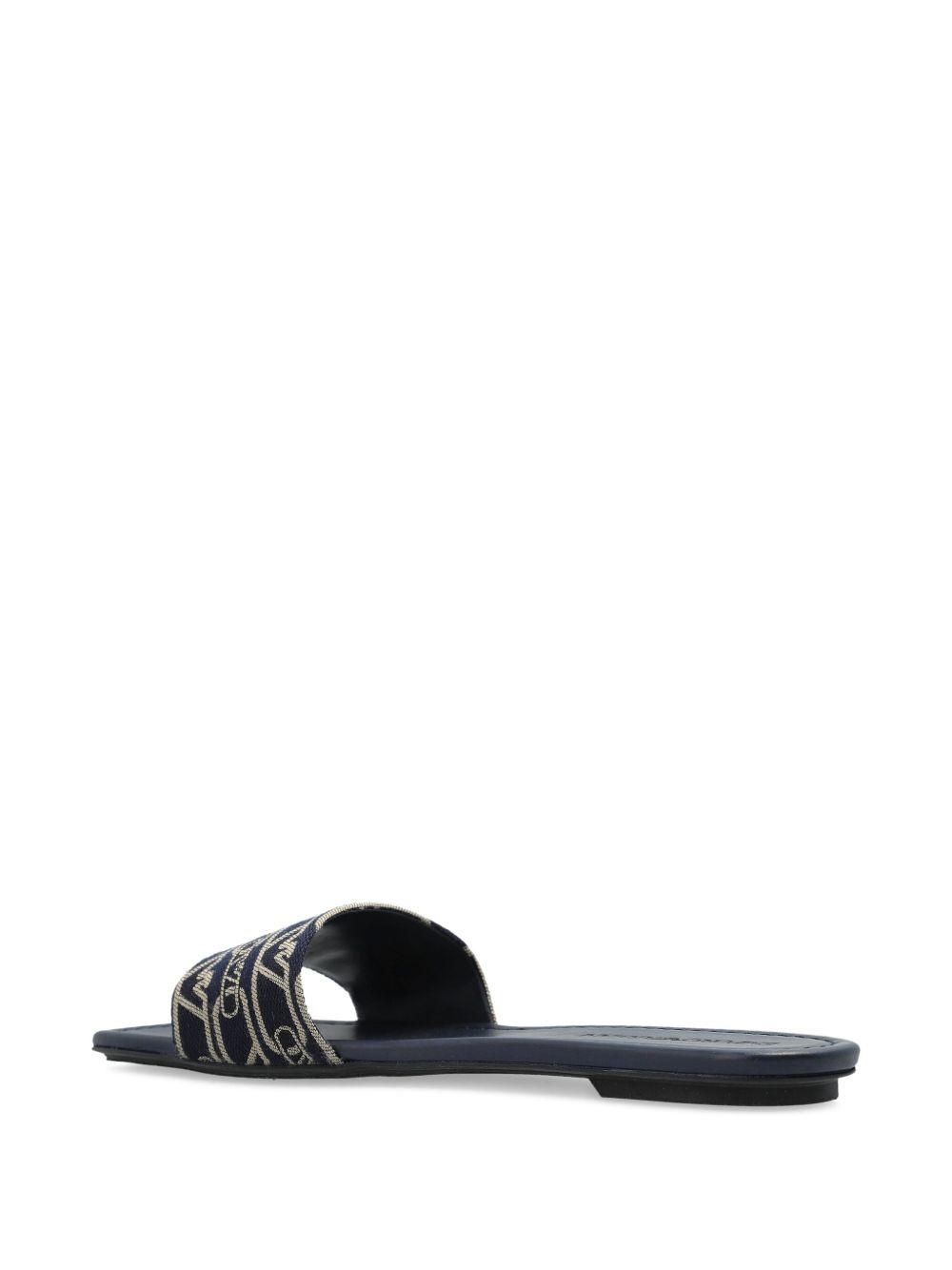 monogram-jacquard sandals - 3