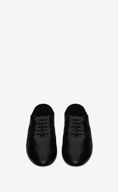 SAINT LAURENT richelieu oxford shoes in smooth leather outlook