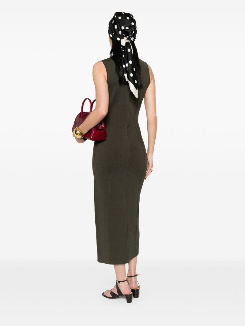 JOSEPH Mille panelled midi dress outlook