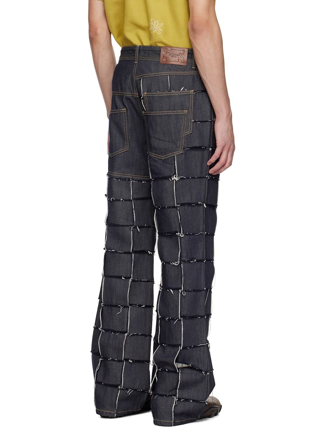 Indigo New Patchwork Jeans - 3