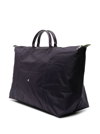 Longchamp medium Le Pliage logo-embroidered travel bag outlook