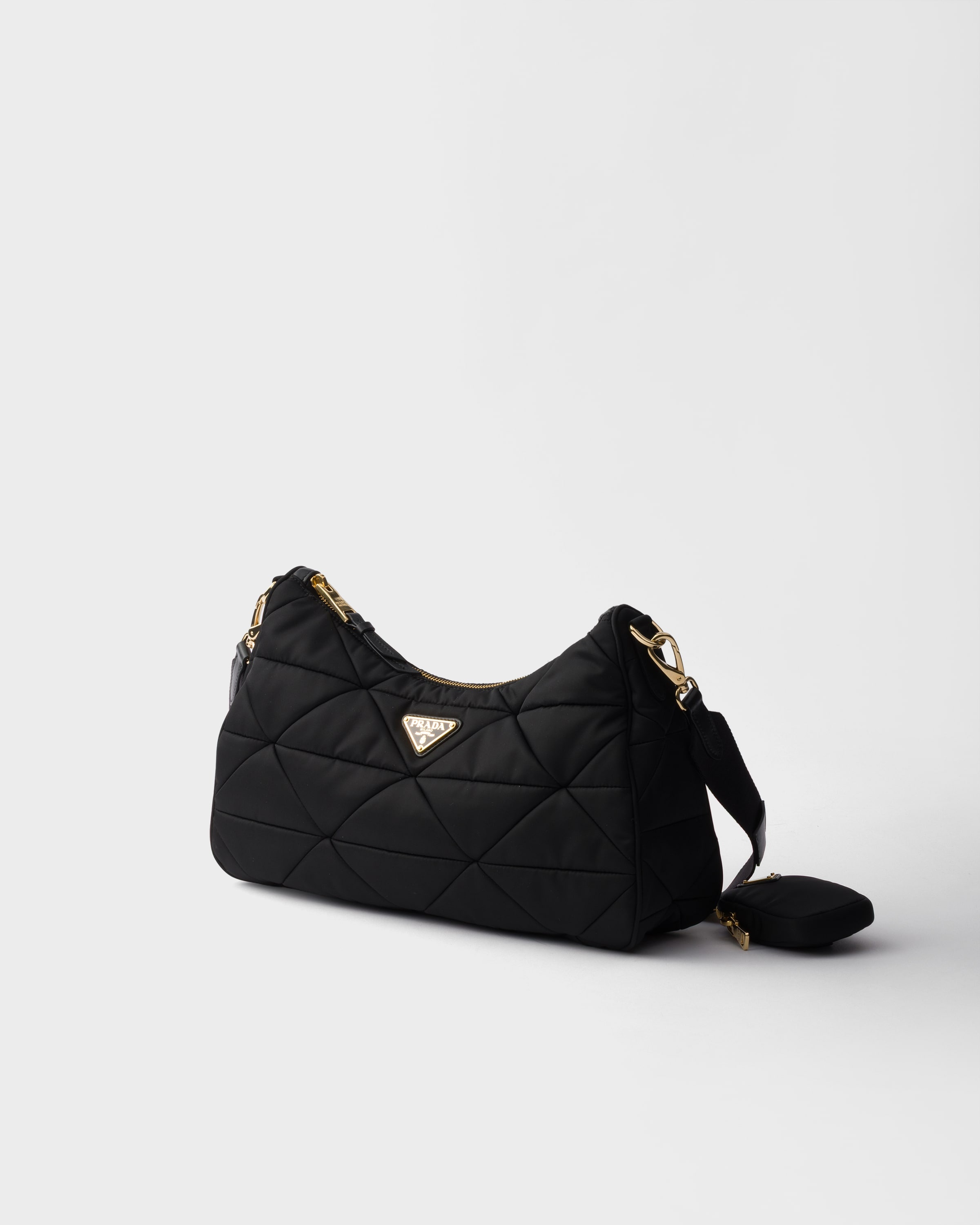 Large padded Re-Nylon bag - 2