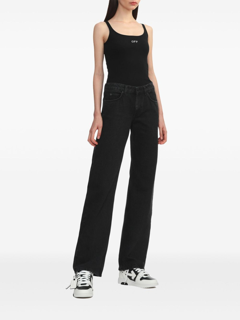 Off-White straight-leg jeans outlook