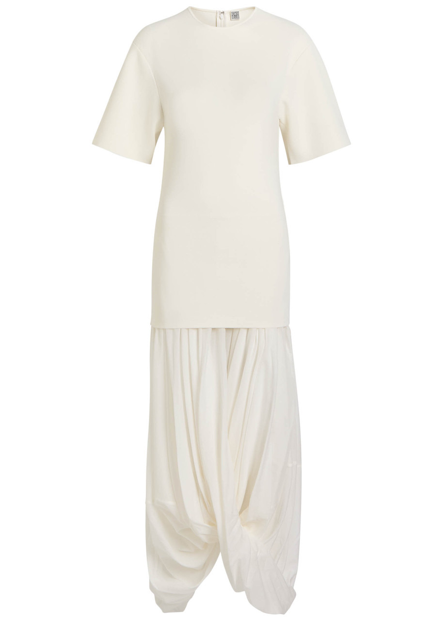 Toteme Cocoon Draped Maxi Dress - 1