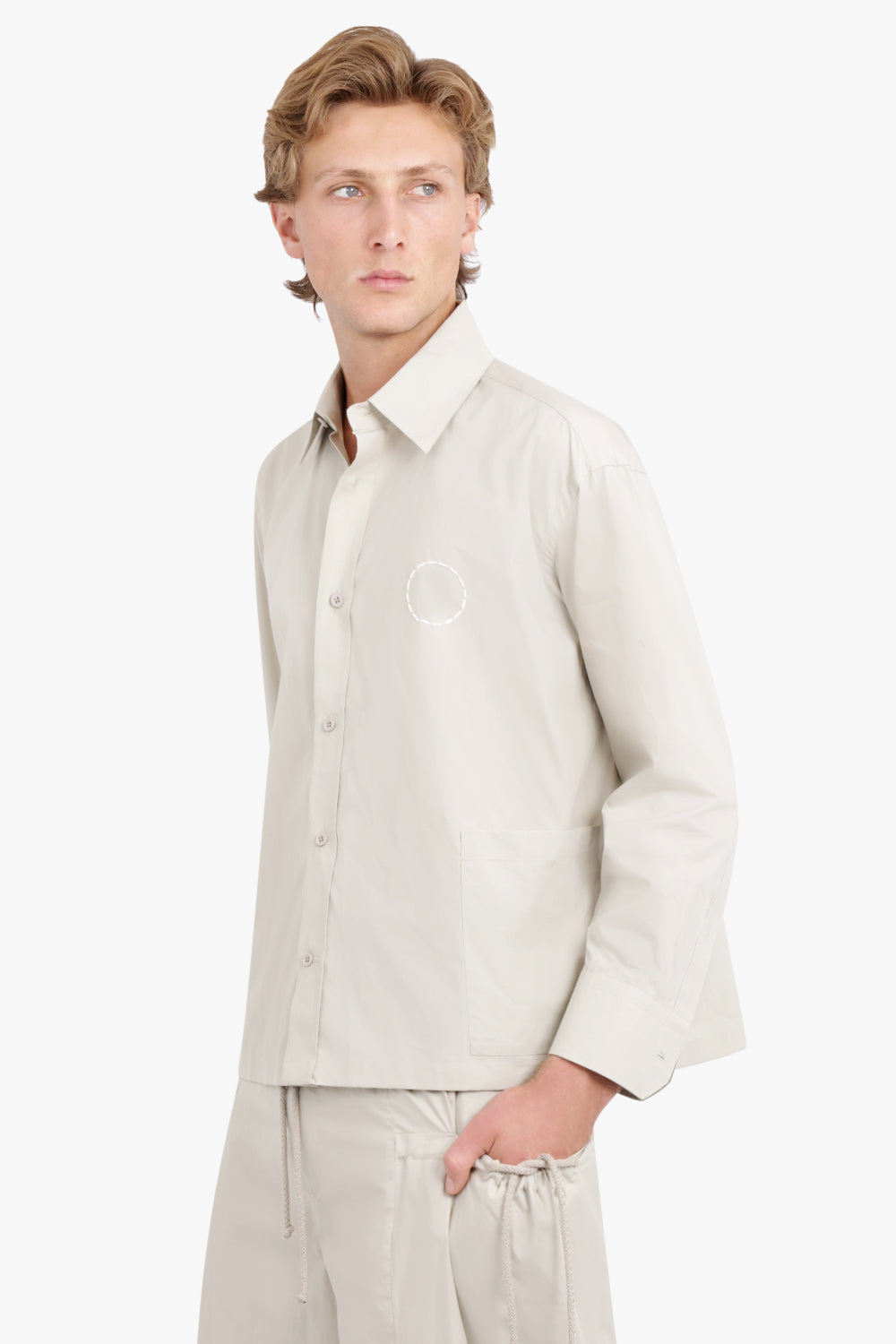 CIRCLE SHIRT | BEIGE - 3