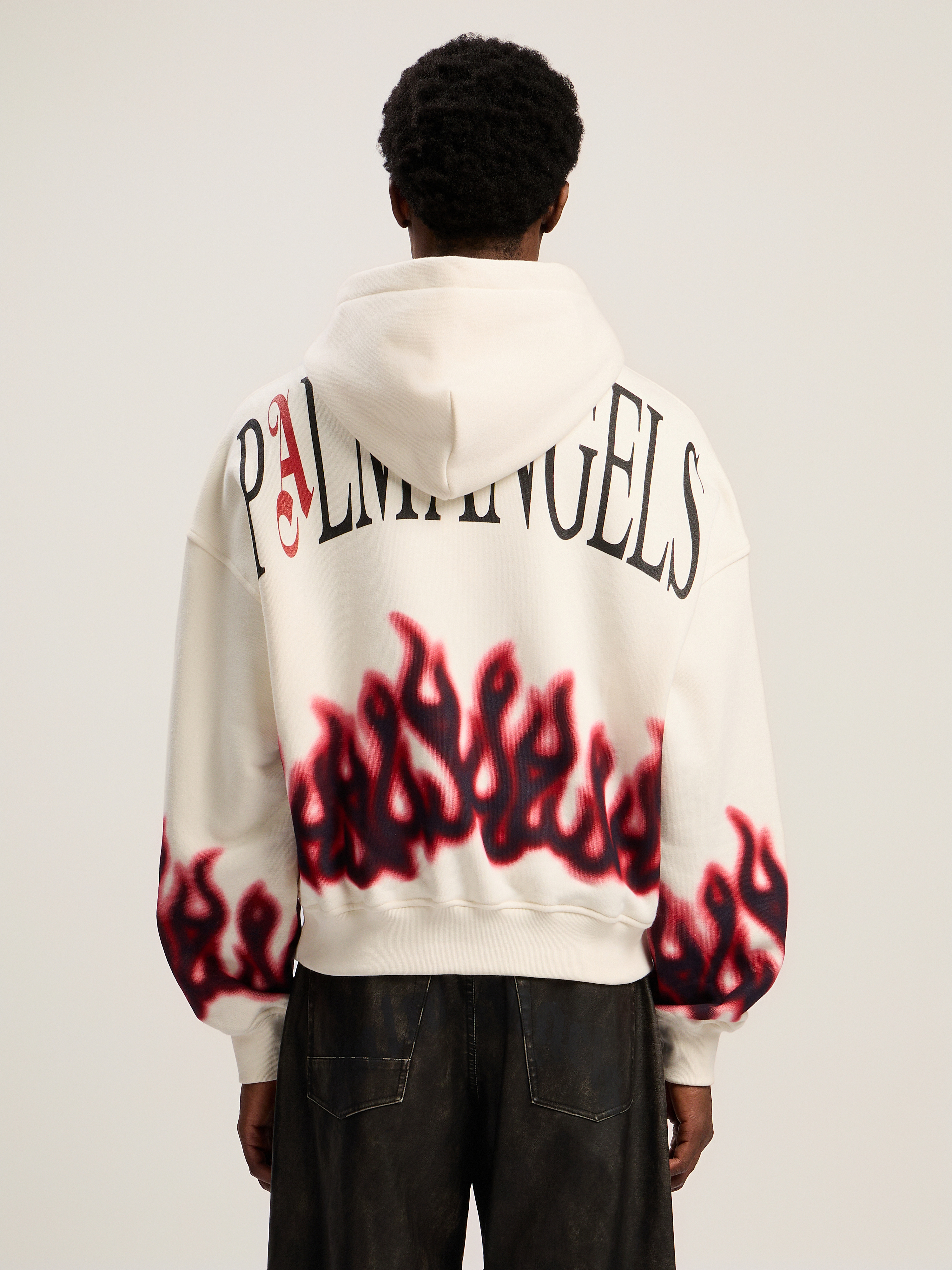 Flames Loose Hoodie - 5