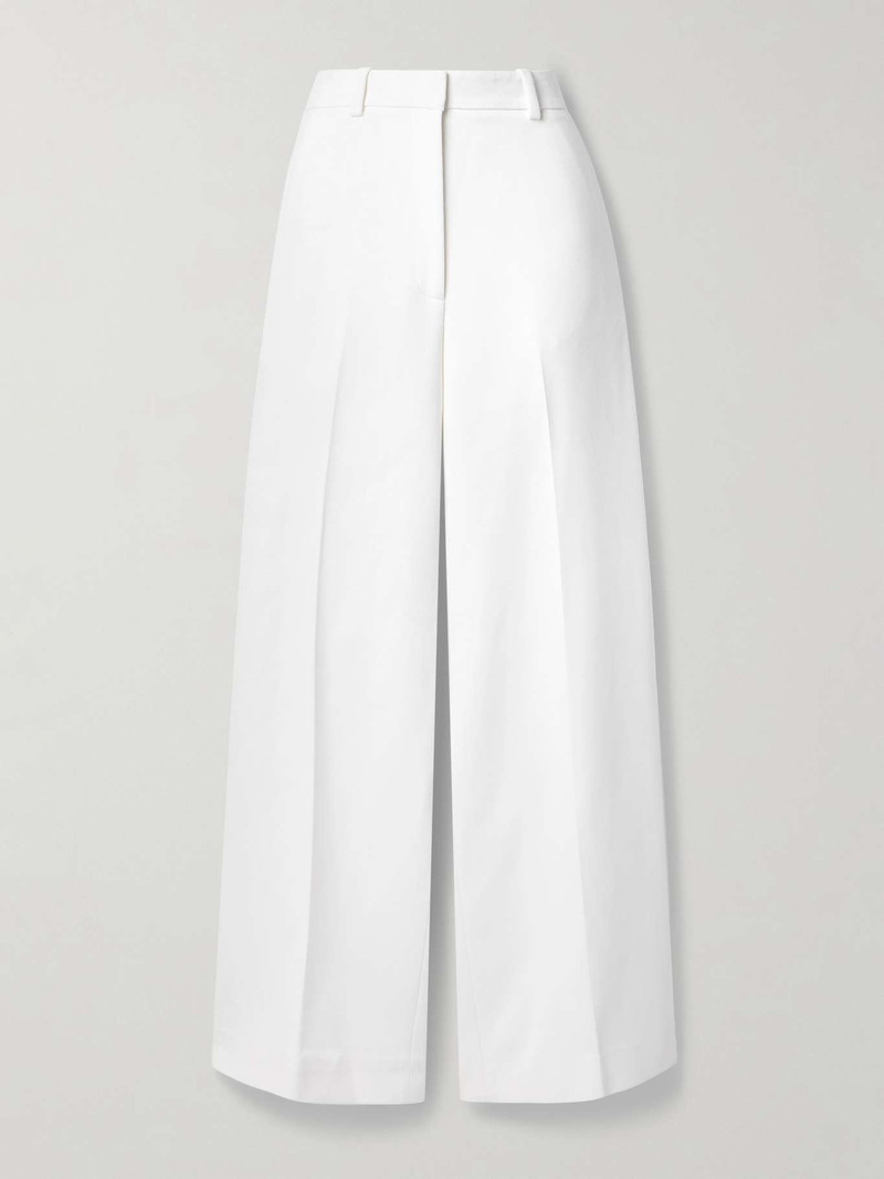 Bacall crepe wide-leg pants - 1