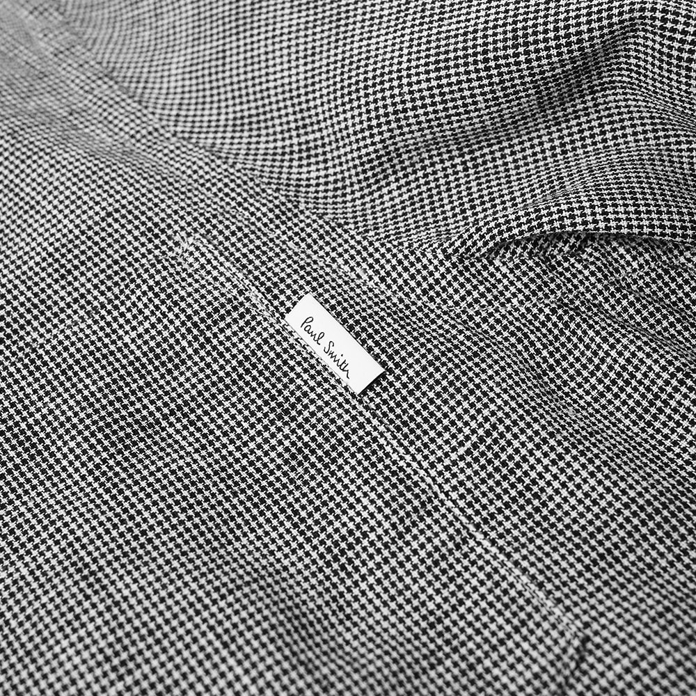 Paul Smith Tab Logo Microcheck Shirt - 4