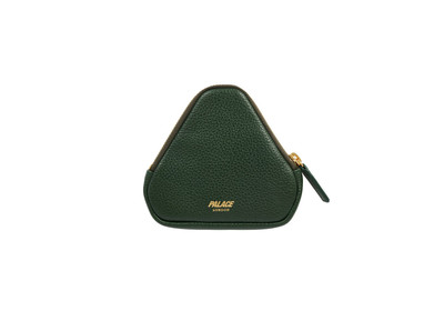 PALACE PALACE LEATHER COIN WALLET GREEN outlook
