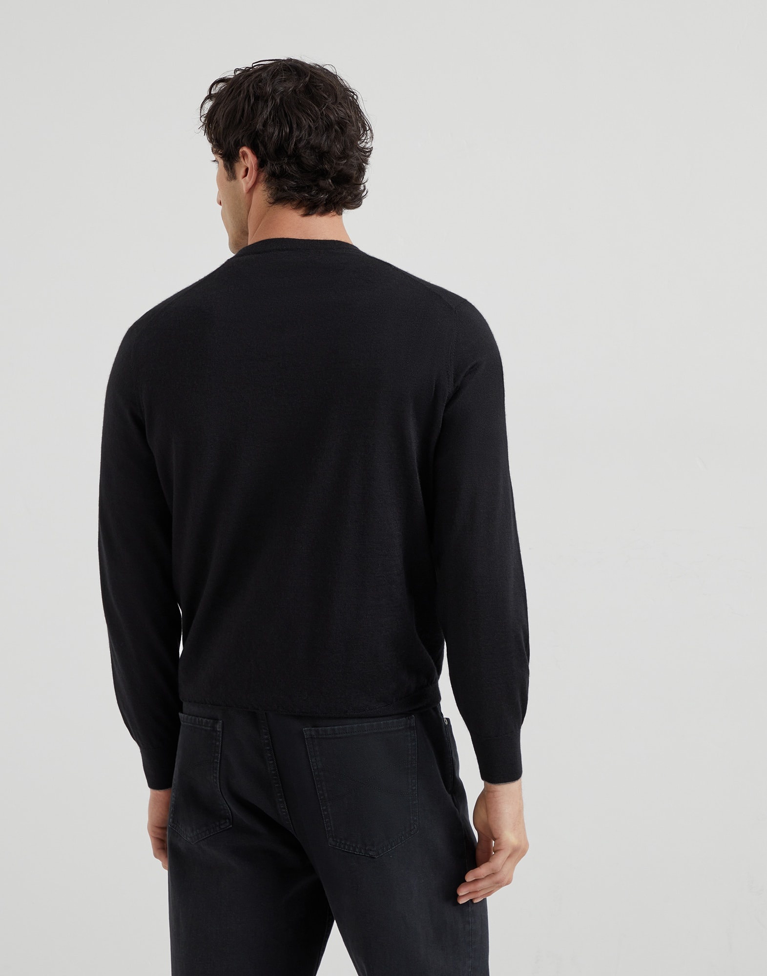 Cashmere and silk lightweight sweater - 2