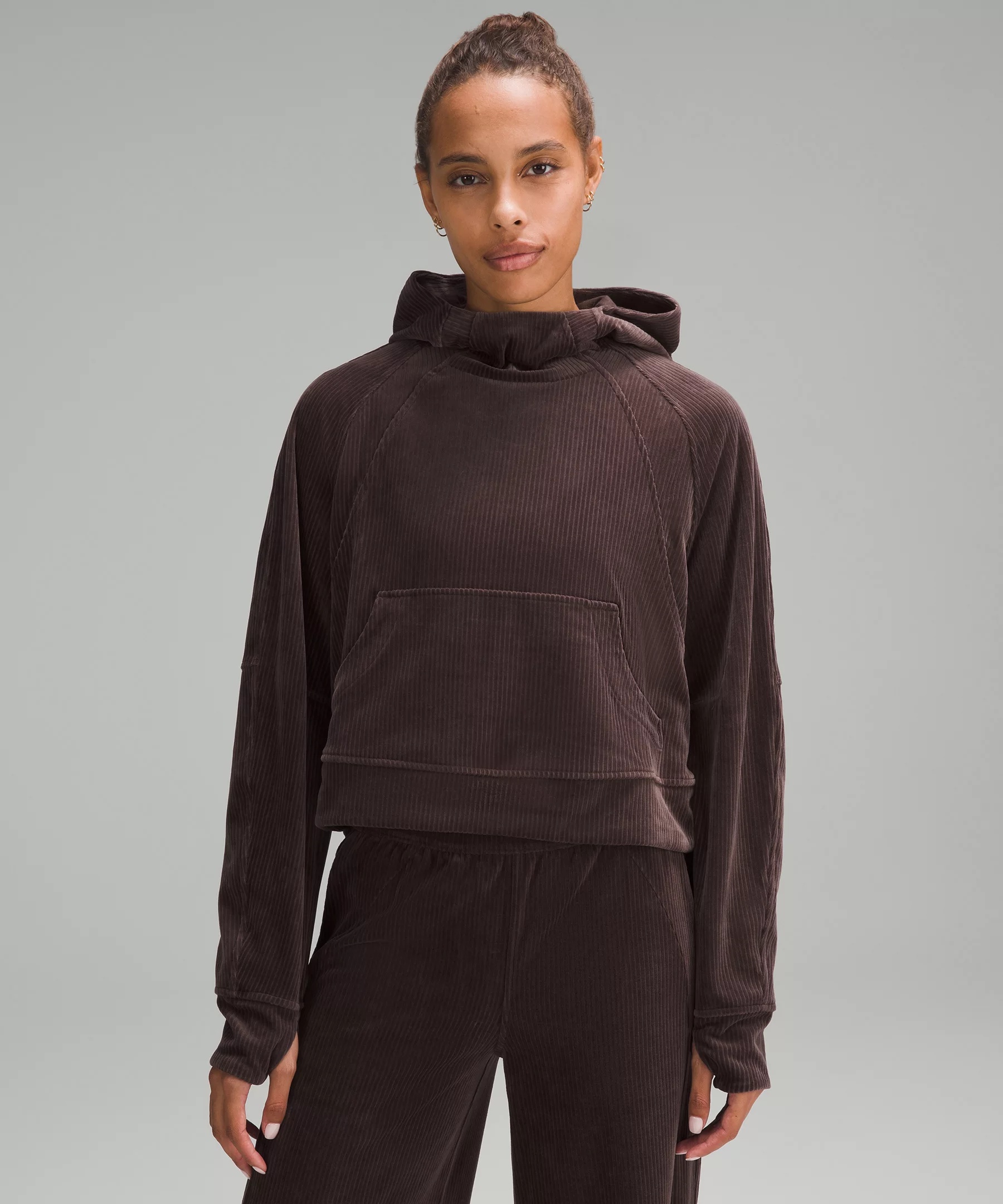 Scuba Oversized Hoodie *Velvet Cord - 1