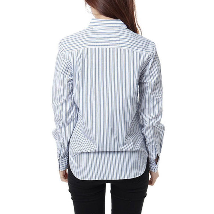 (WMNS) COMME des GARCONS PLAY Striped Shirt Black Emblem 'Blue' AZ-B005-051-1 - 6