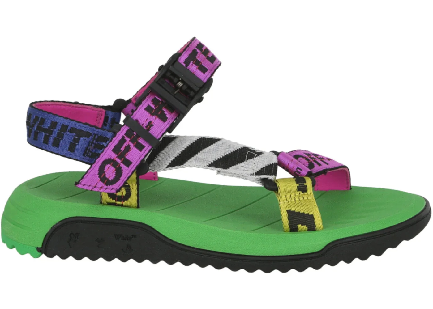 OFF-WHITE New Trek Sandal Fuchsia Green (Women's) - 1