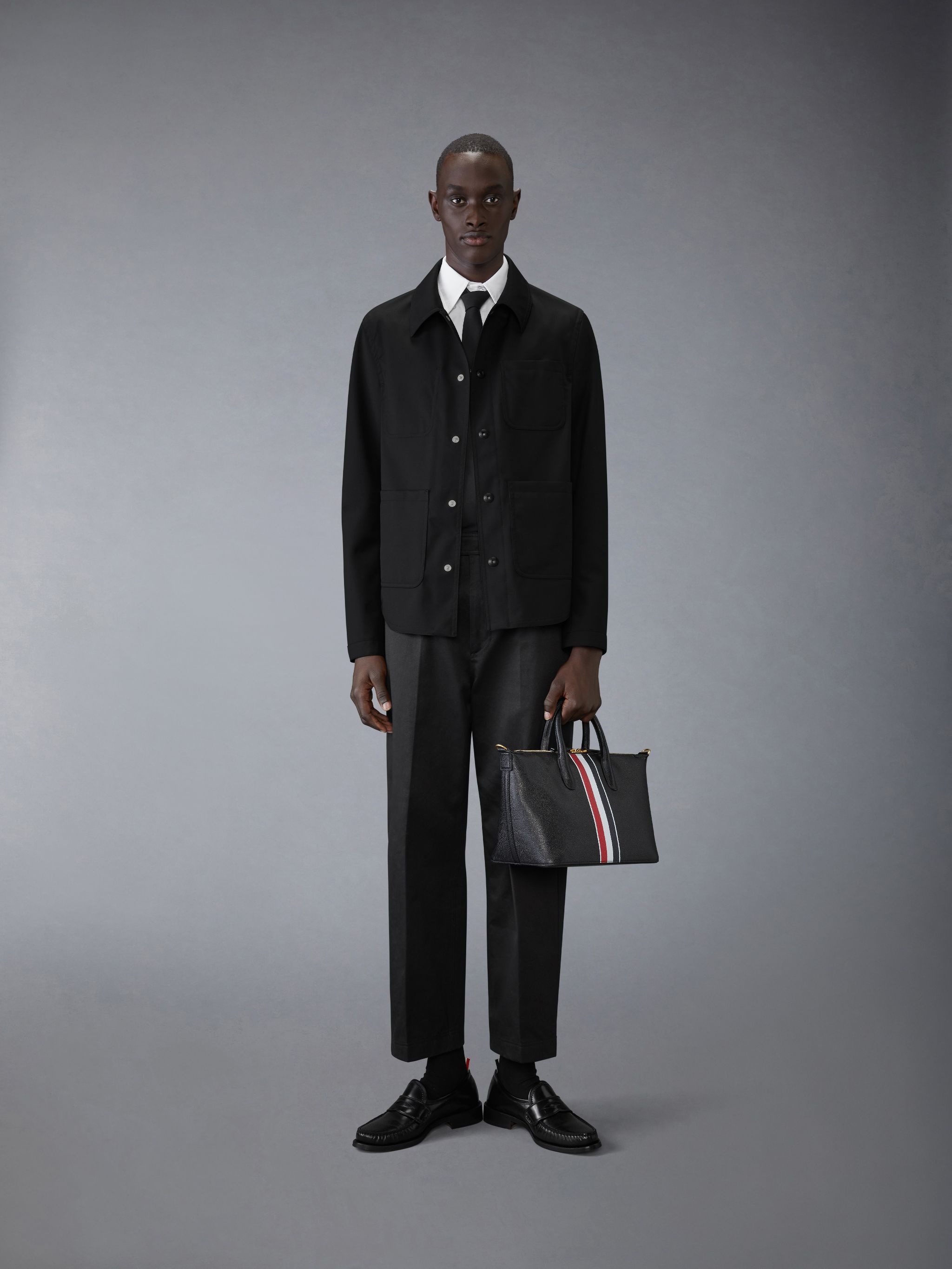 Wool Twill Utility Jacket - 3