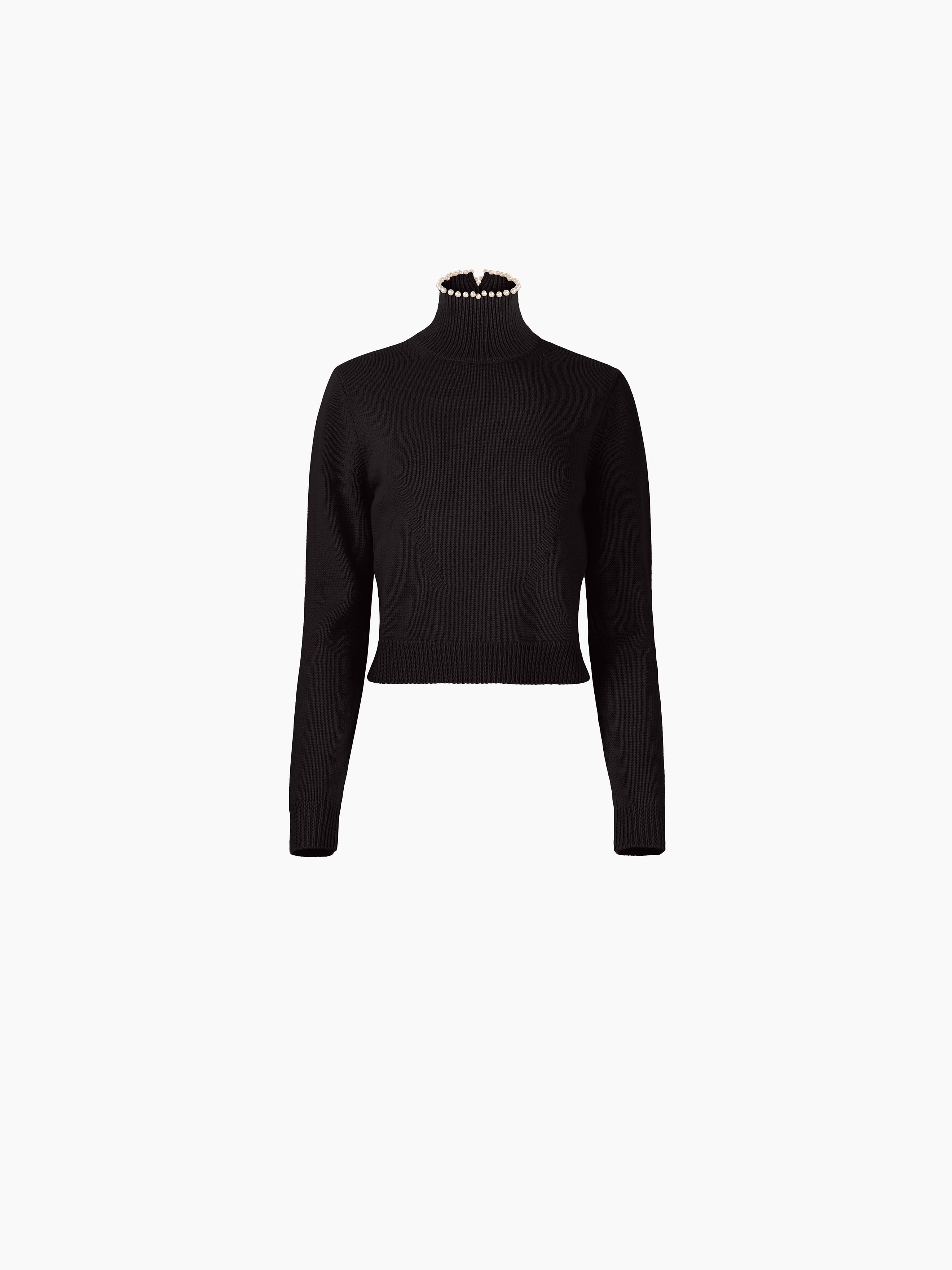 BEADED TURTLENECK - 5