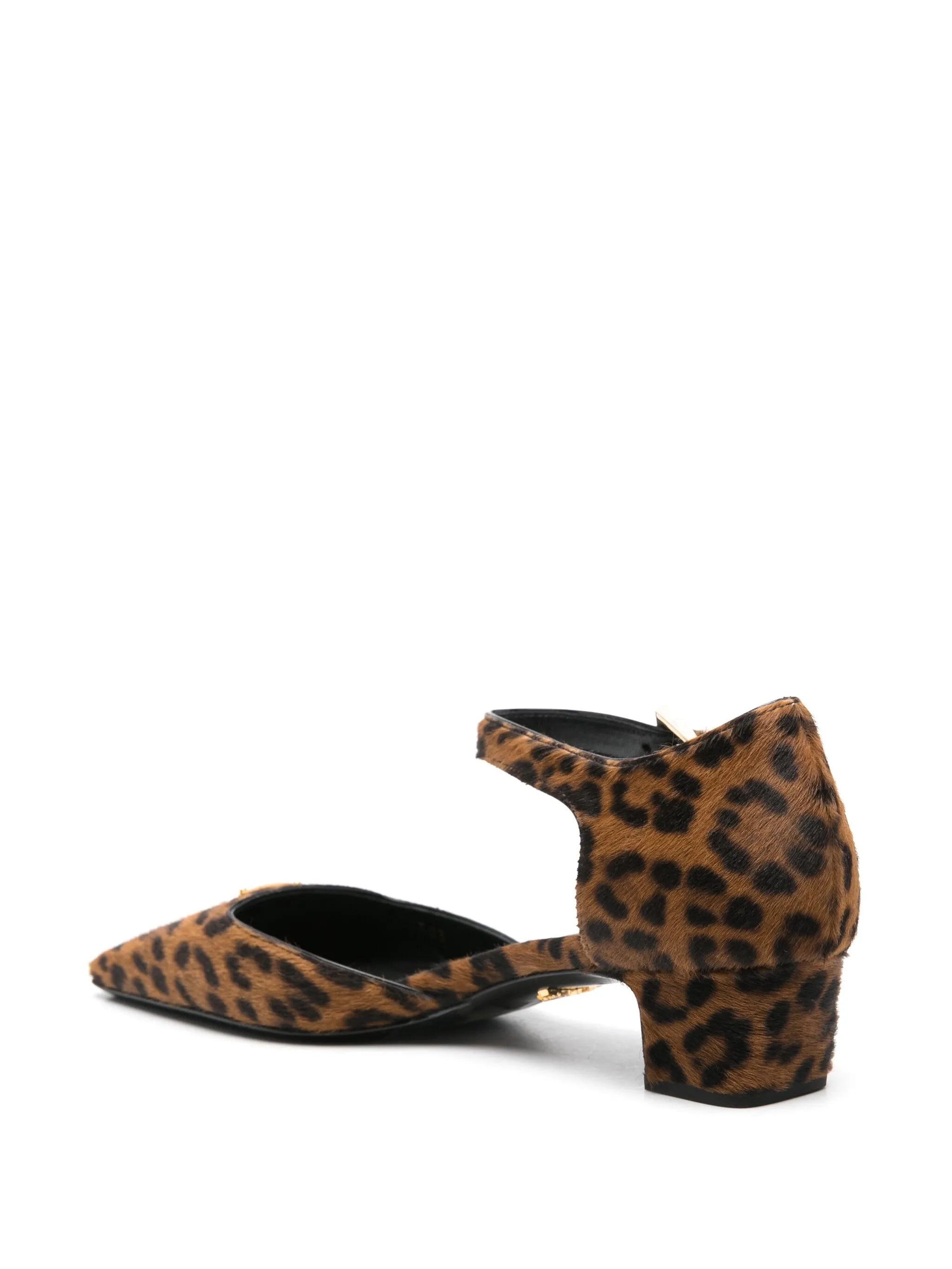 35mm Leopard-print Pumps - 3