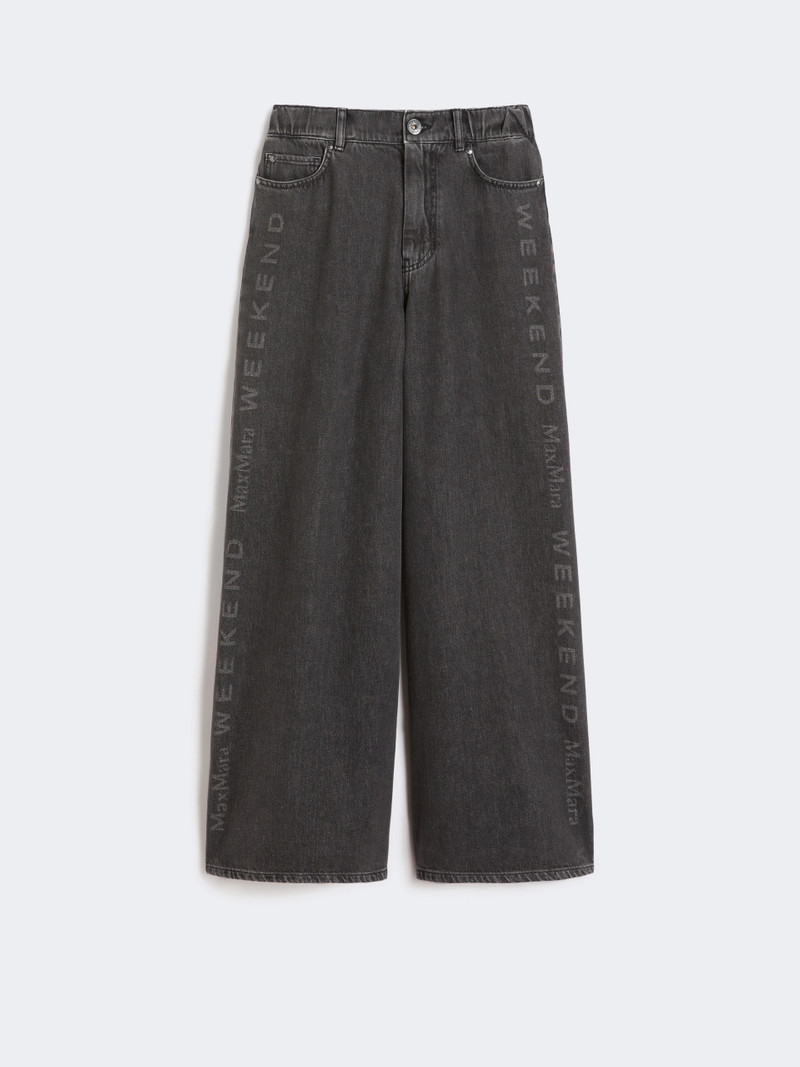 VORTICE Authentic cotton denim jeans - BLACK 7