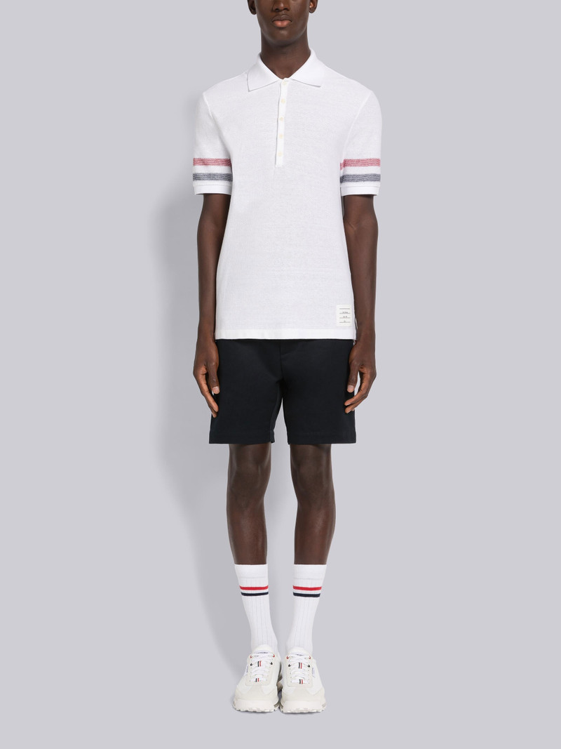 RWB Stripe cotton polo shirt 4