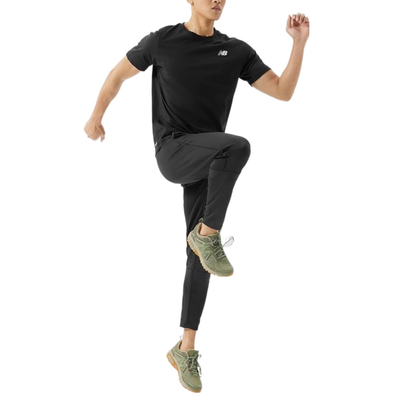 New Balance Tenacity Knit Pants 'Black' AMP21091-BK - 3