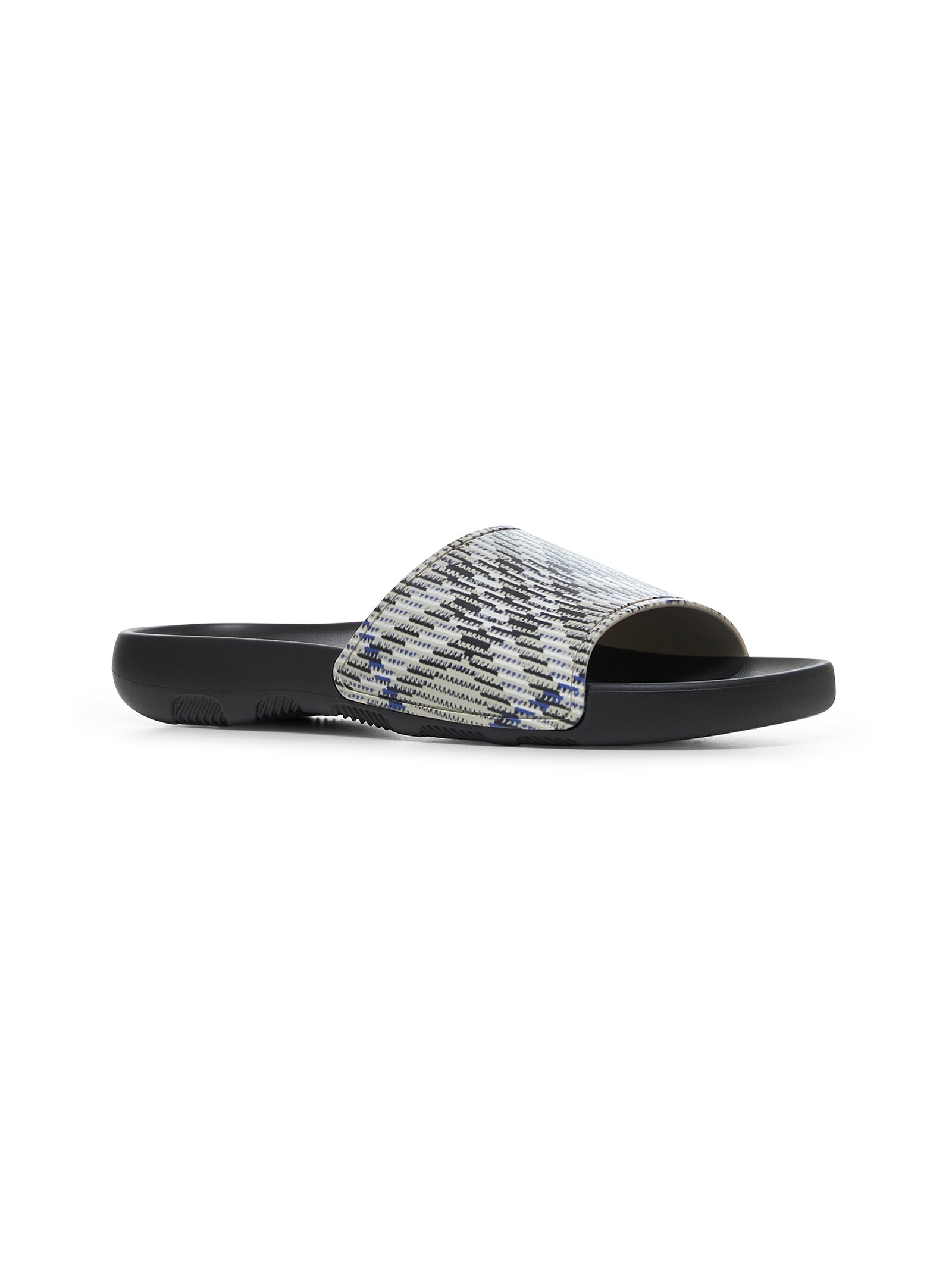 Beige Dive Check slides - 2