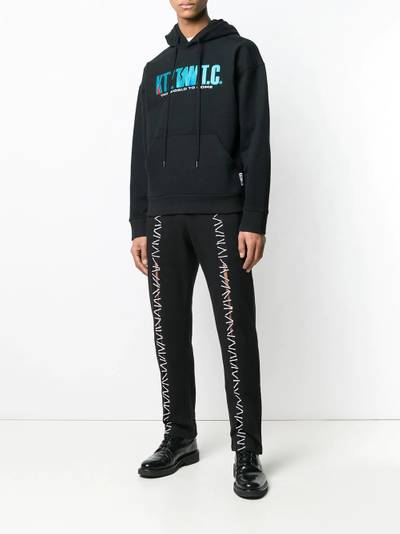 KTZ mountain letter embroidered hoodie outlook